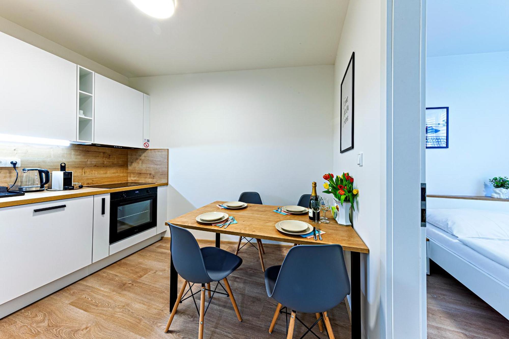 Kora Apartments Andel Prag Eksteriør billede