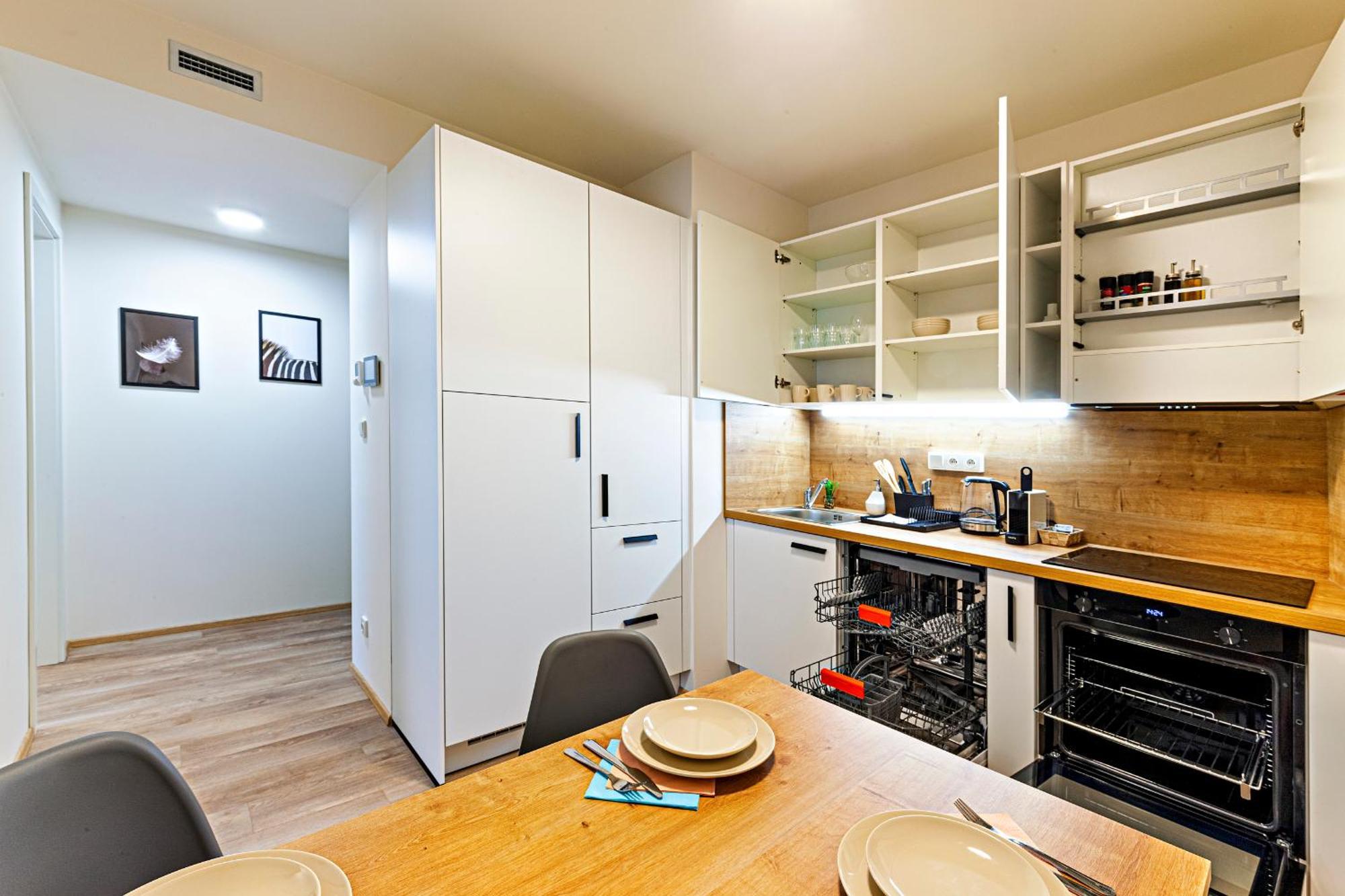 Kora Apartments Andel Prag Eksteriør billede